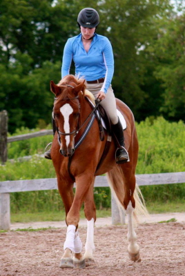 Seana Holek and Captain Oats